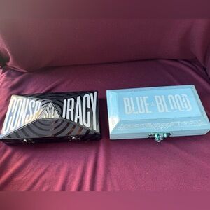 Two Jeffree Star Eyeshadow Palettes.  Conspiracy and Blue Blood